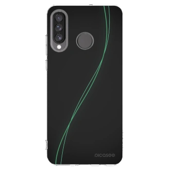 Picasee silikonowe przeźroczyste etui na Huawei P30 Lite - Be Different