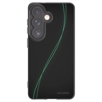 Picasee silikonowe czarne etui na Samsung Galaxy S26 - Be Different