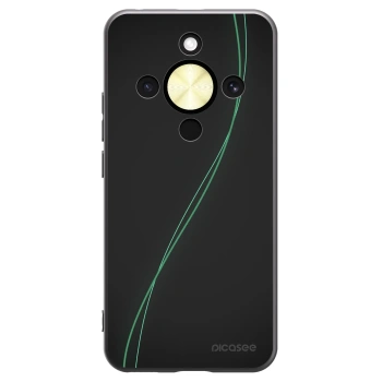 Picasee silikonowe czarne etui na Honor Magic8 Lite 5G - Be Different
