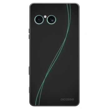 Picasee silikonowe czarne etui na Sony Xperia 10 VII - Be Different