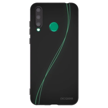 Picasee silikonowe czarne etui na Honor 20 Lite - Be Different