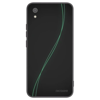 Picasee silikonowe czarne etui na Xiaomi Redmi 7A - Be Different