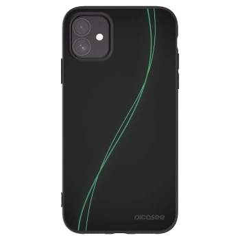 Picasee silikonowe czarne etui na Apple iPhone 11 - Be Different