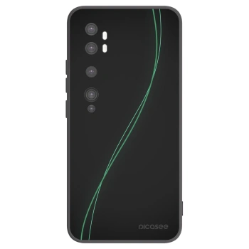 Picasee silikonowe czarne etui na Xiaomi Mi Note 10 (Pro) - Be Different