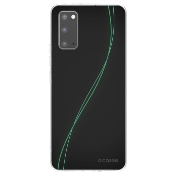 Picasee silikonowe przeźroczyste etui na Samsung Galaxy S20 G980F - Be Different