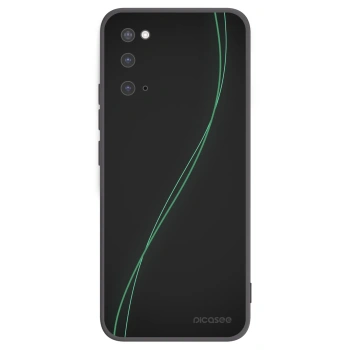 Picasee silikonowe czarne etui na Samsung Galaxy S20 G980F - Be Different