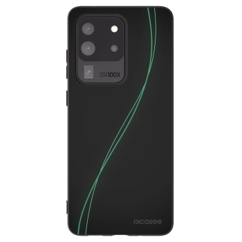 Picasee silikonowe czarne etui na Samsung Galaxy S20 Ultra 5G G988F - Be Different