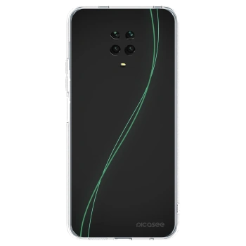 Picasee silikonowe przeźroczyste etui na Xiaomi Redmi Note 9 Pro - Be Different