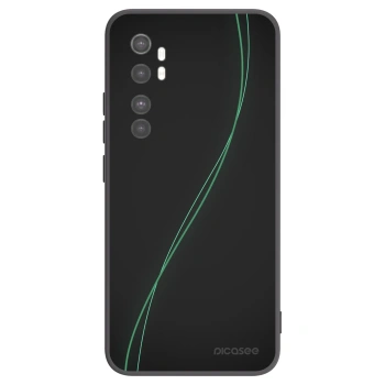 Picasee silikonowe czarne etui na Xiaomi Mi Note 10 Lite - Be Different