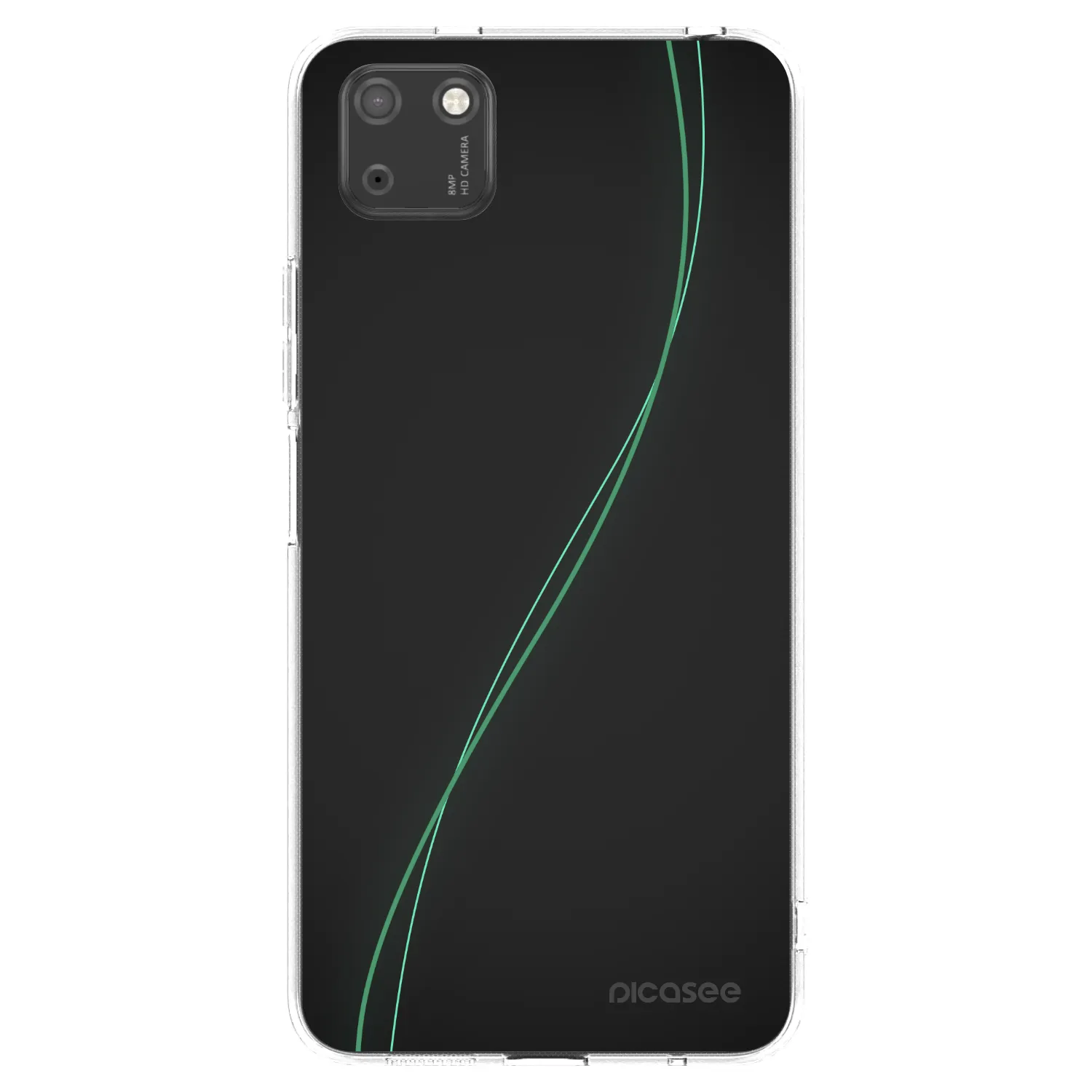 Picasee silikonowe przeźroczyste etui na Huawei Y5P - Be Different