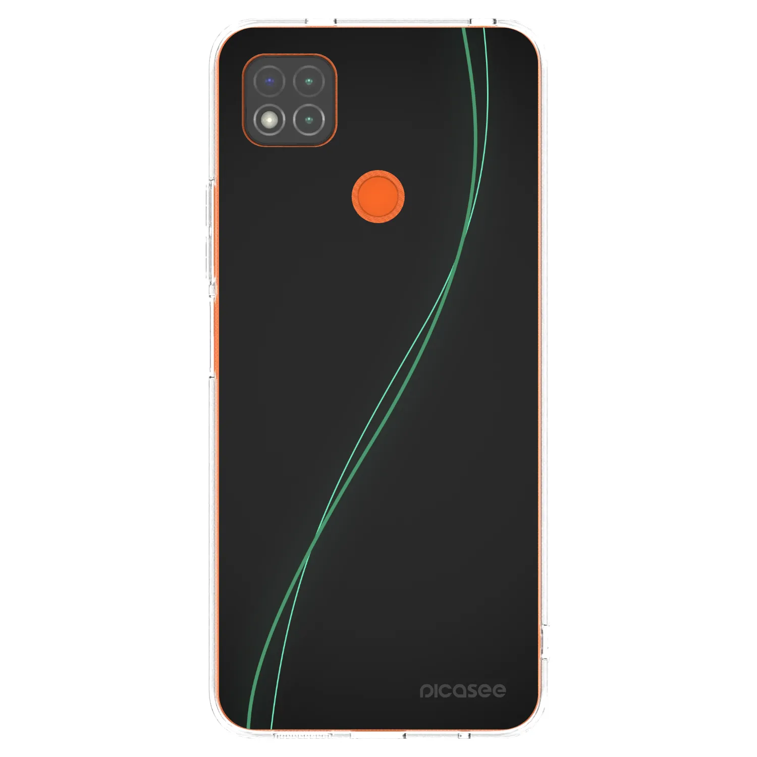 Picasee silikonowe przeźroczyste etui na Xiaomi Redmi 9C - Be Different