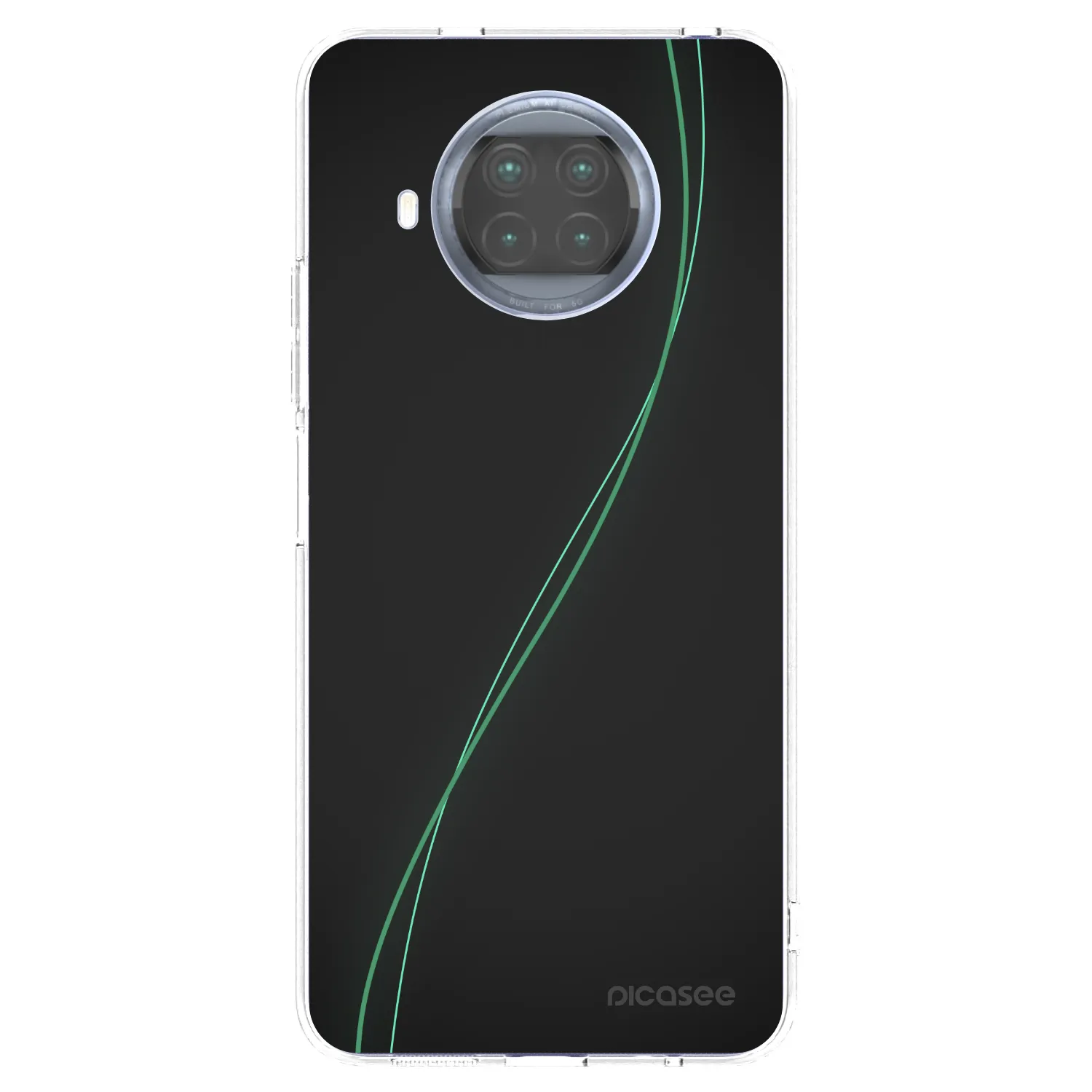 Picasee silikonowe przeźroczyste etui na Xiaomi Mi 10T Lite - Be Different