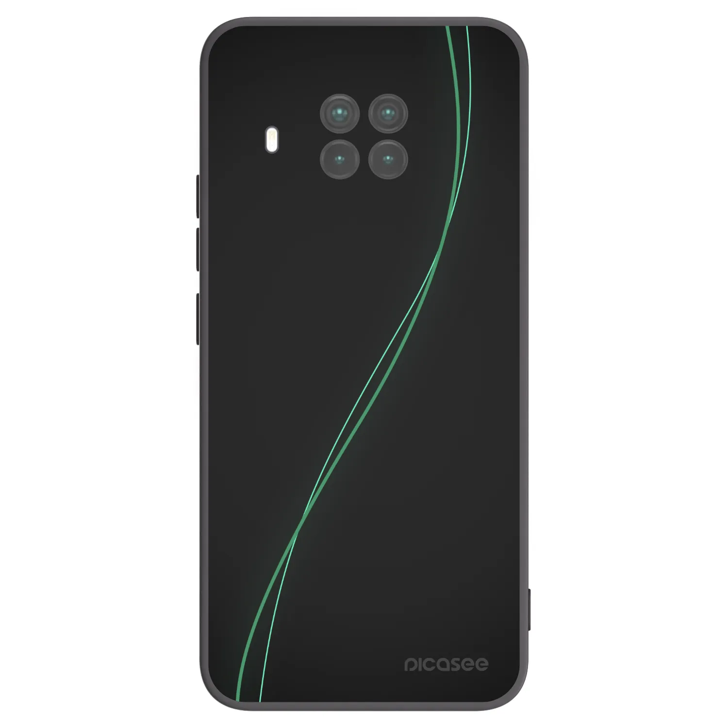 Picasee silikonowe czarne etui na Xiaomi Mi 10T Lite - Be Different