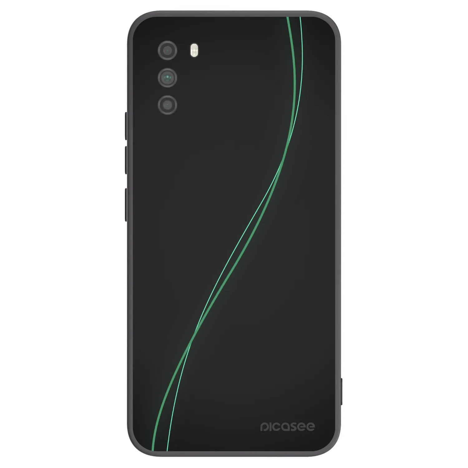 Picasee silikonowe czarne etui na Xiaomi Poco M3 - Be Different