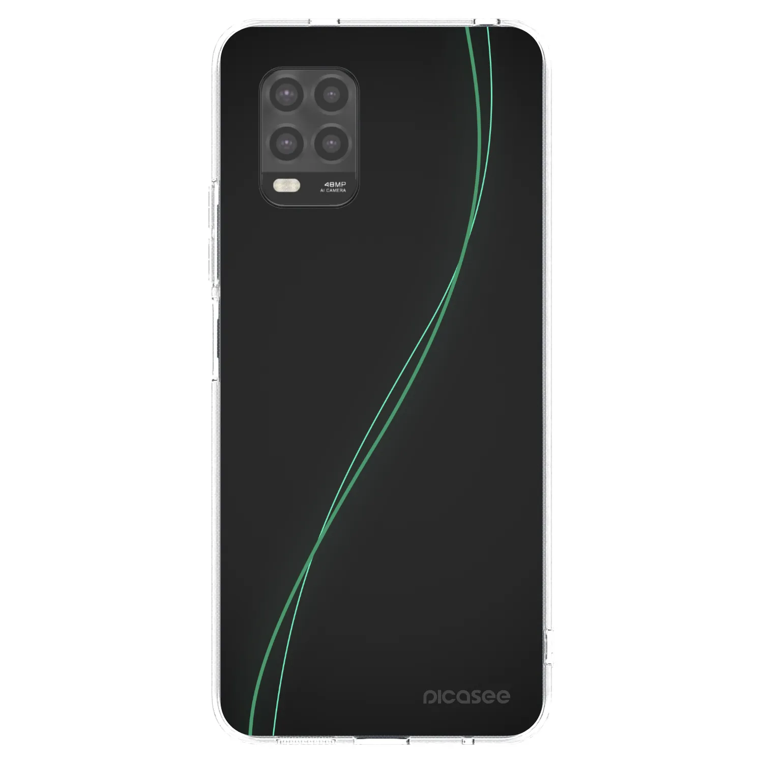 Picasee silikonowe przeźroczyste etui na Xiaomi Mi 10 Lite - Be Different