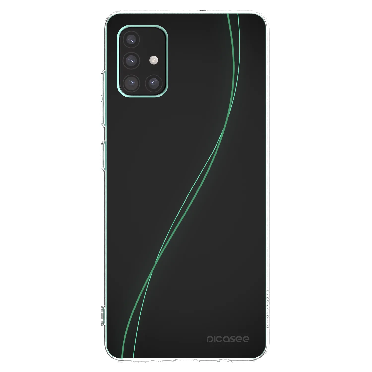 Picasee silikonowe przeźroczyste etui na Samsung Galaxy M51 M515F - Be Different