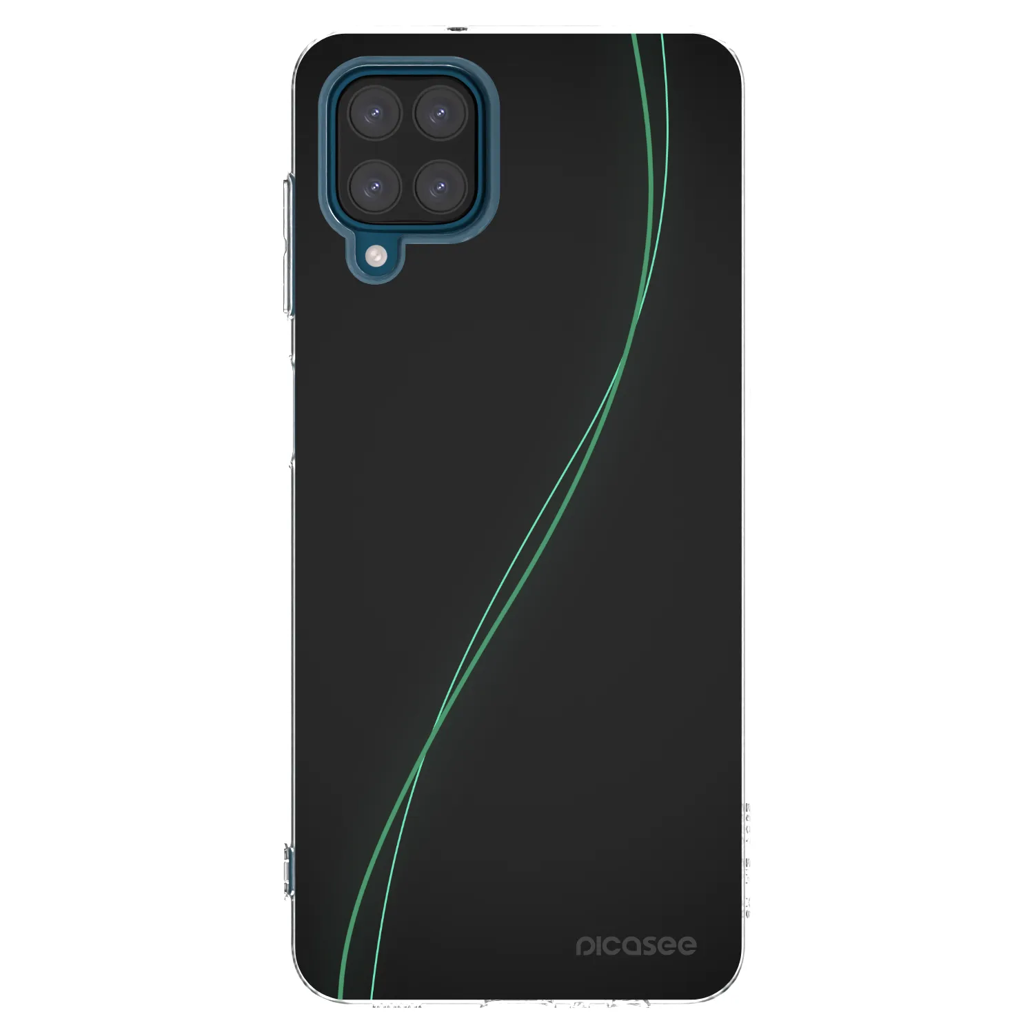 Picasee silikonowe przeźroczyste etui na Samsung Galaxy A12 A125F - Be Different
