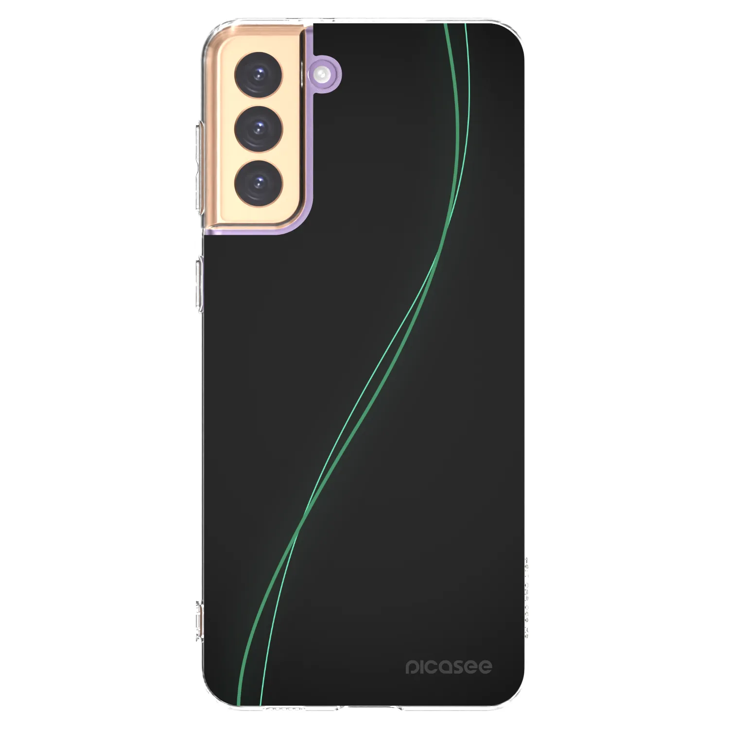 Picasee silikonowe przeźroczyste etui na Samsung Galaxy S21+ 5G G996F - Be Different