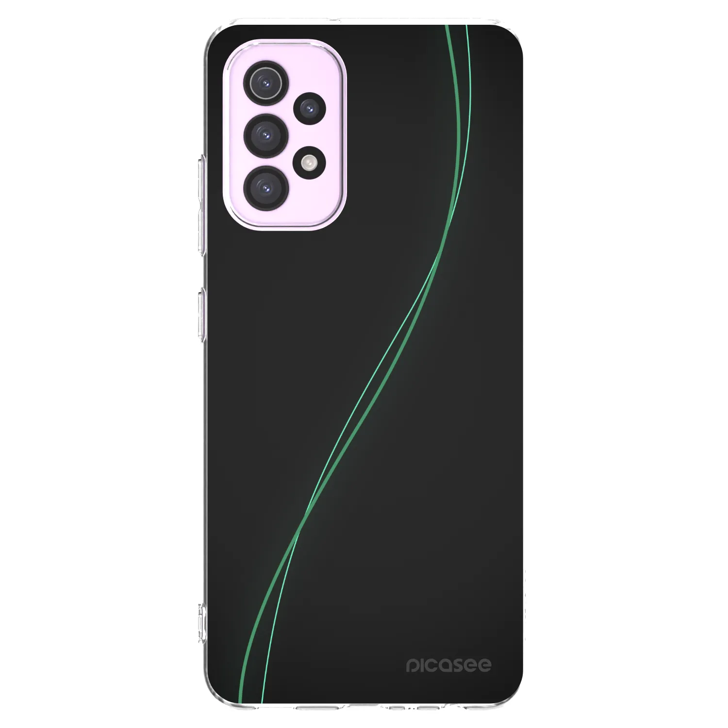 Picasee silikonowe przeźroczyste etui na Samsung Galaxy A32 5G A326B - Be Different