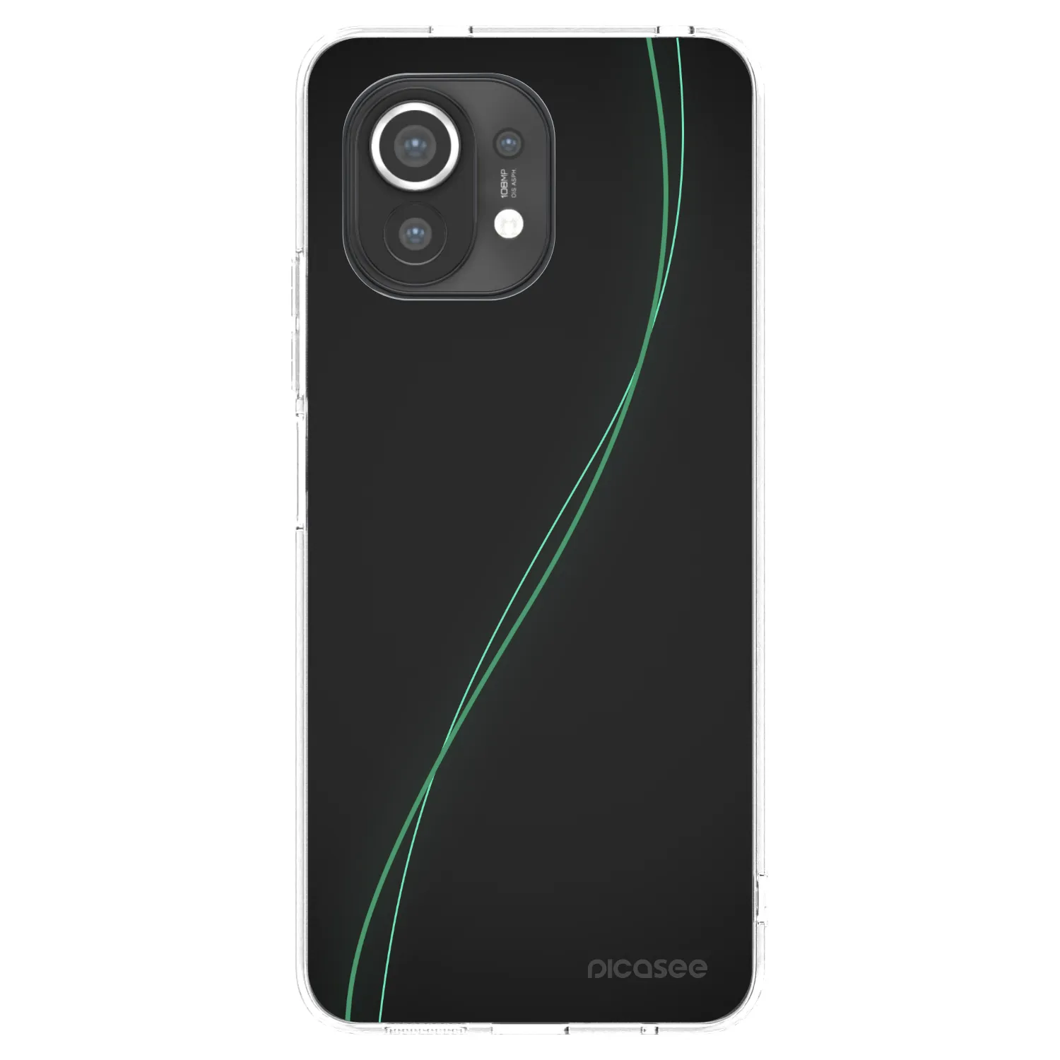 Picasee silikonowe przeźroczyste etui na Xiaomi Mi 11 - Be Different