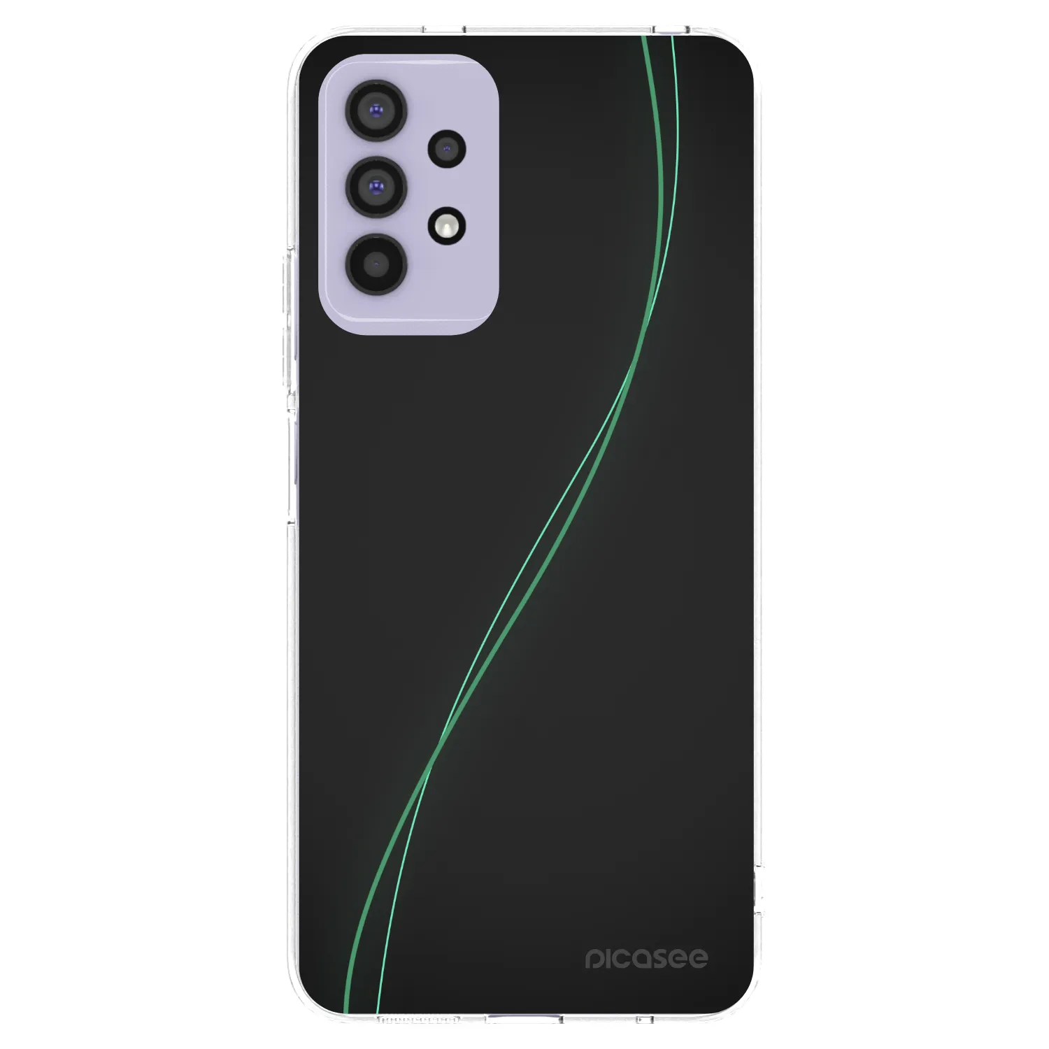 Picasee silikonowe przeźroczyste etui na Samsung Galaxy A32 4G SM-A325F - Be Different
