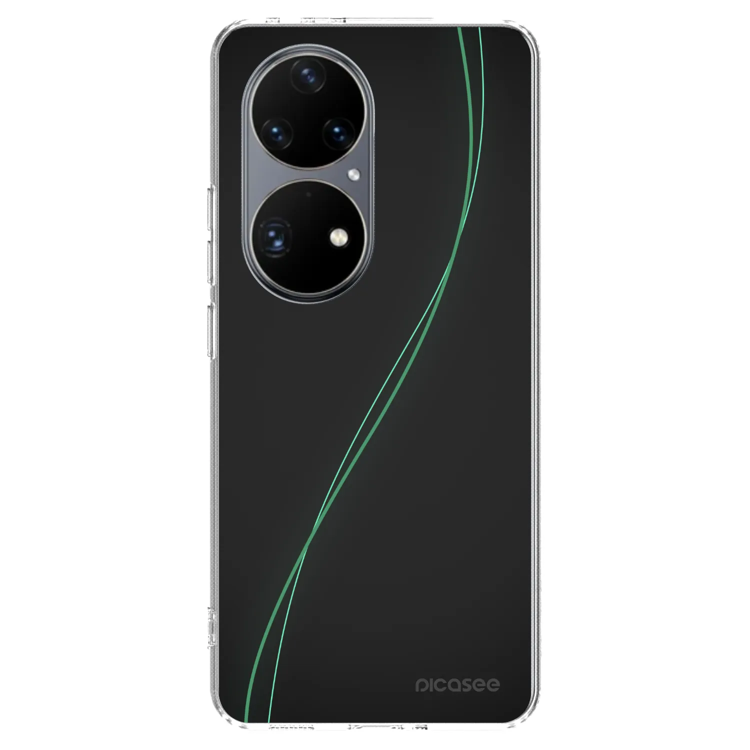 Picasee silikonowe przeźroczyste etui na Huawei P50 - Be Different
