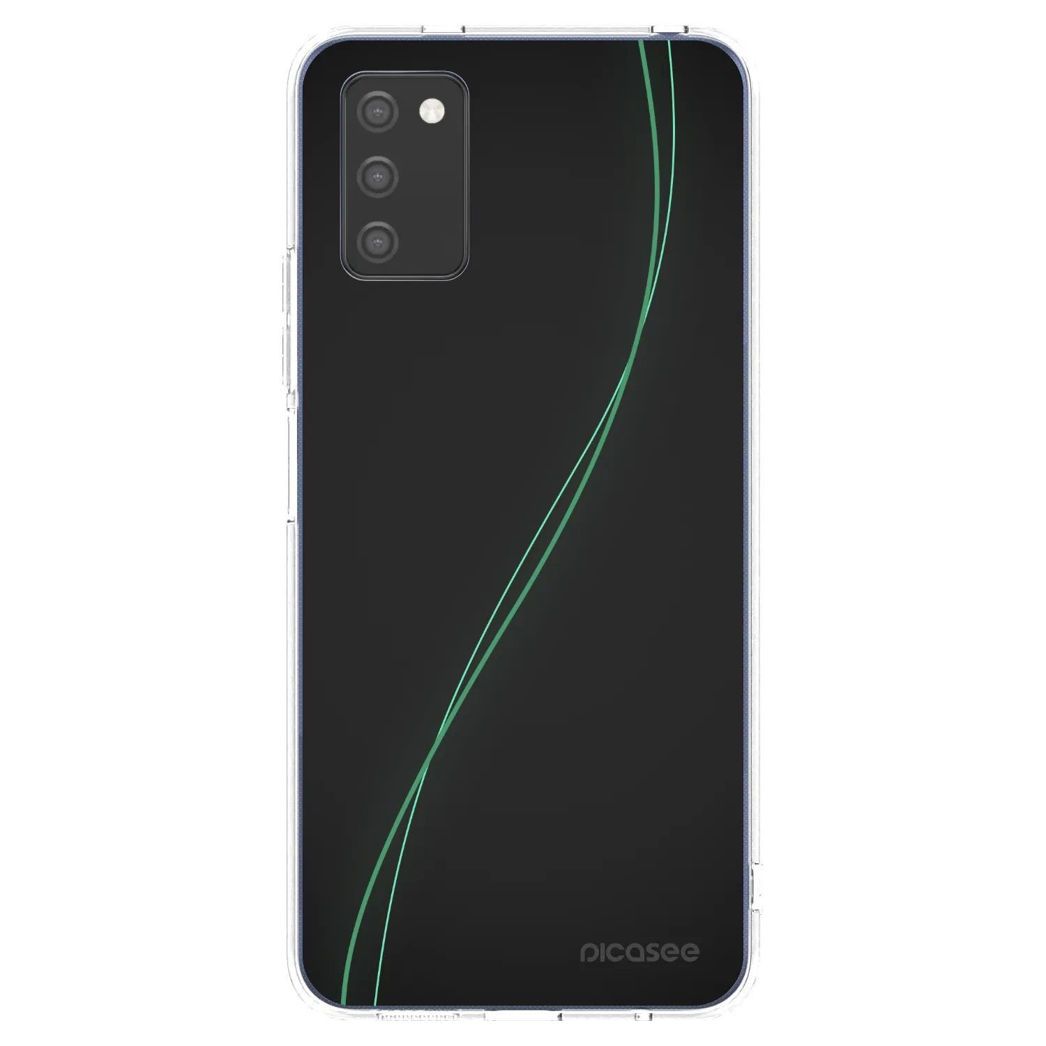 Picasee silikonowe przeźroczyste etui na Samsung Galaxy A02s A025G - Be Different