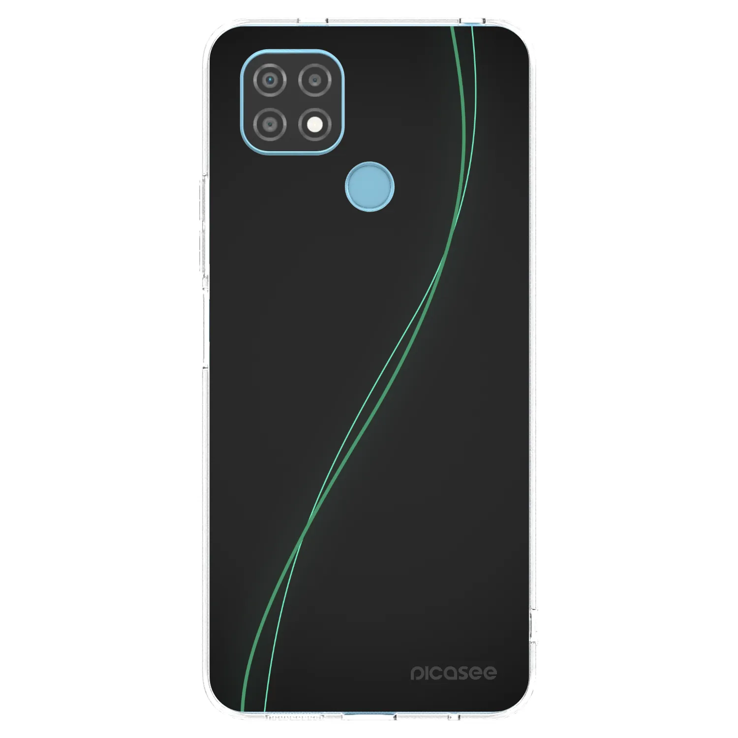 Picasee silikonowe przeźroczyste etui na Realme C21 - Be Different