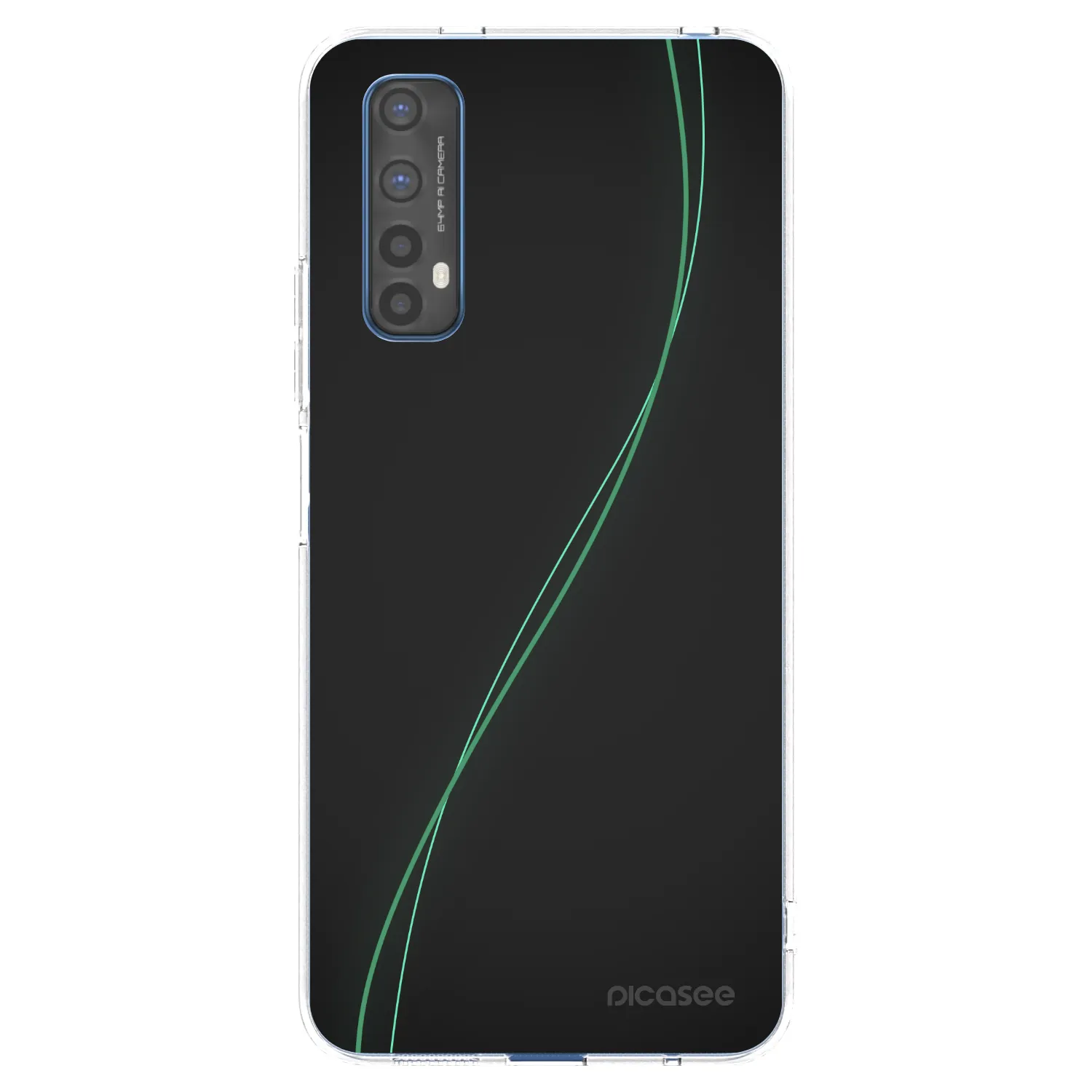 Picasee silikonowe przeźroczyste etui na Realme 7 - Be Different