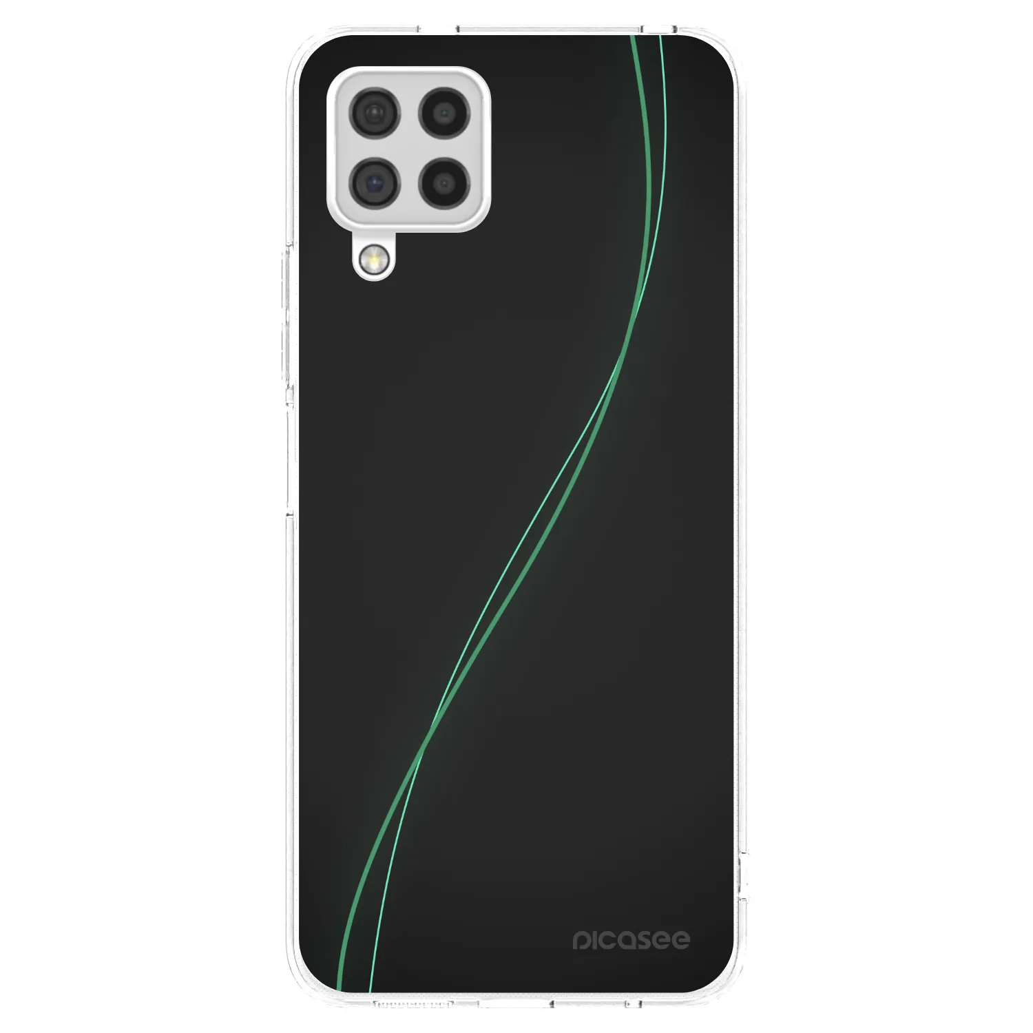 Picasee silikonowe przeźroczyste etui na Samsung Galaxy A22 A225F 4G - Be Different