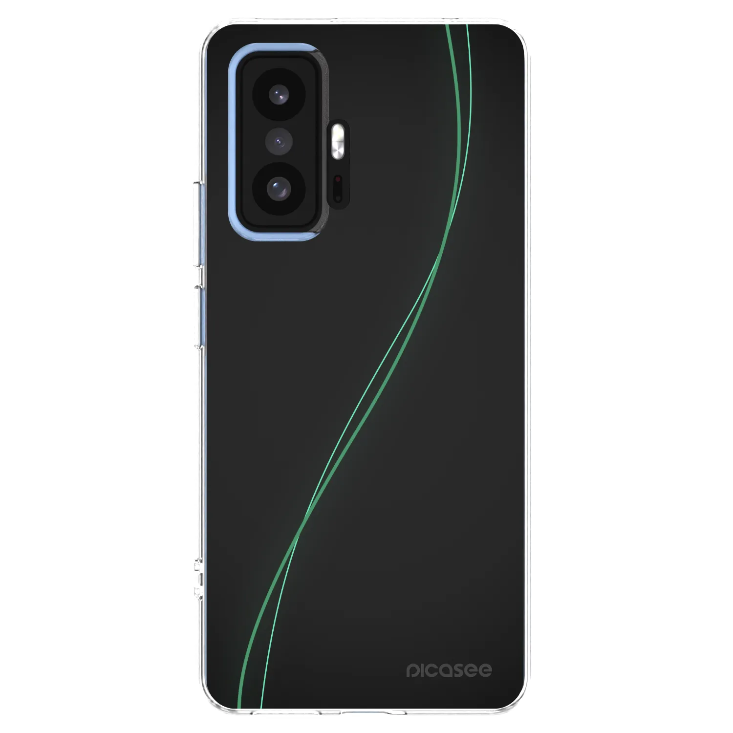 Picasee silikonowe przeźroczyste etui na Xiaomi 11T Pro - Be Different