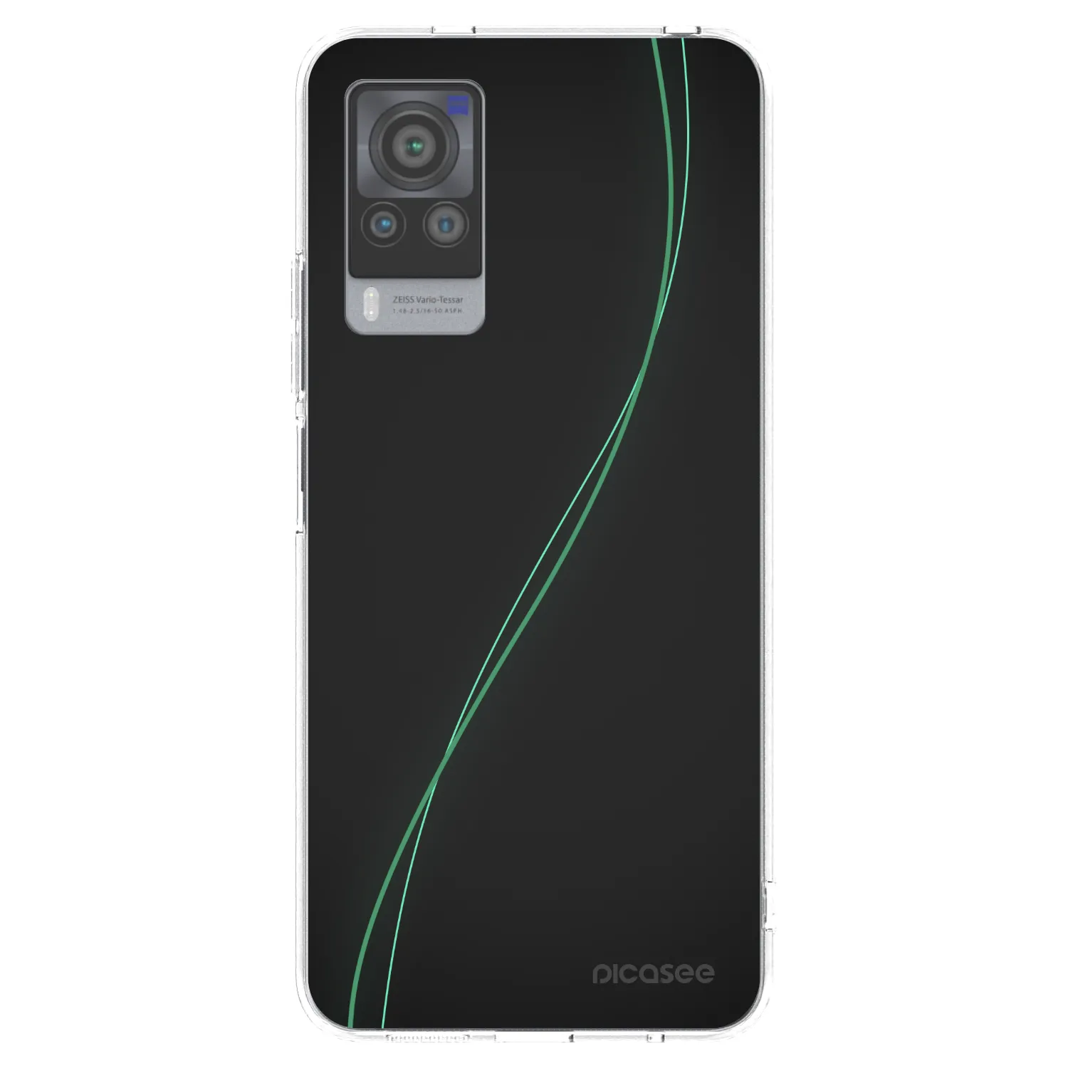 Picasee silikonowe przeźroczyste etui na Vivo X60 Pro 5G - Be Different