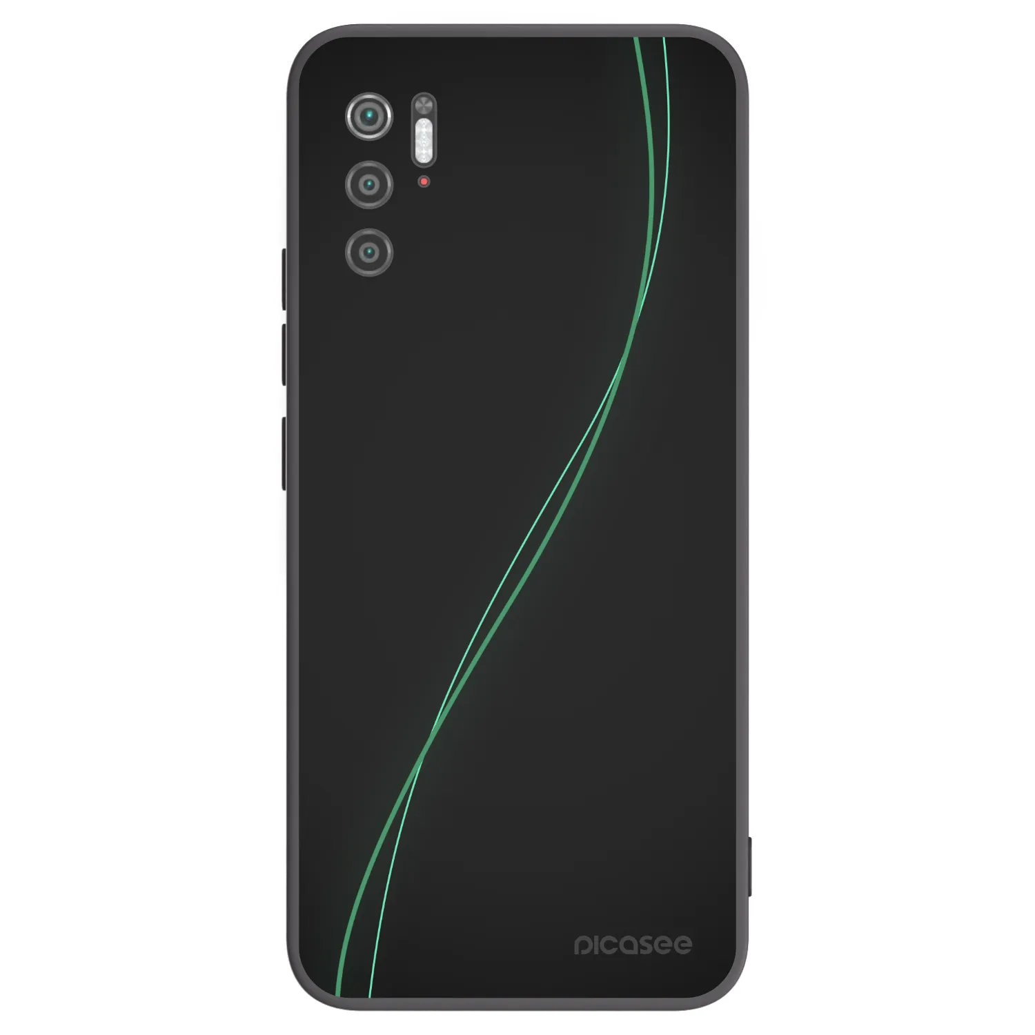 Picasee silikonowe czarne etui na Xiaomi Poco M3 Pro 5G - Be Different