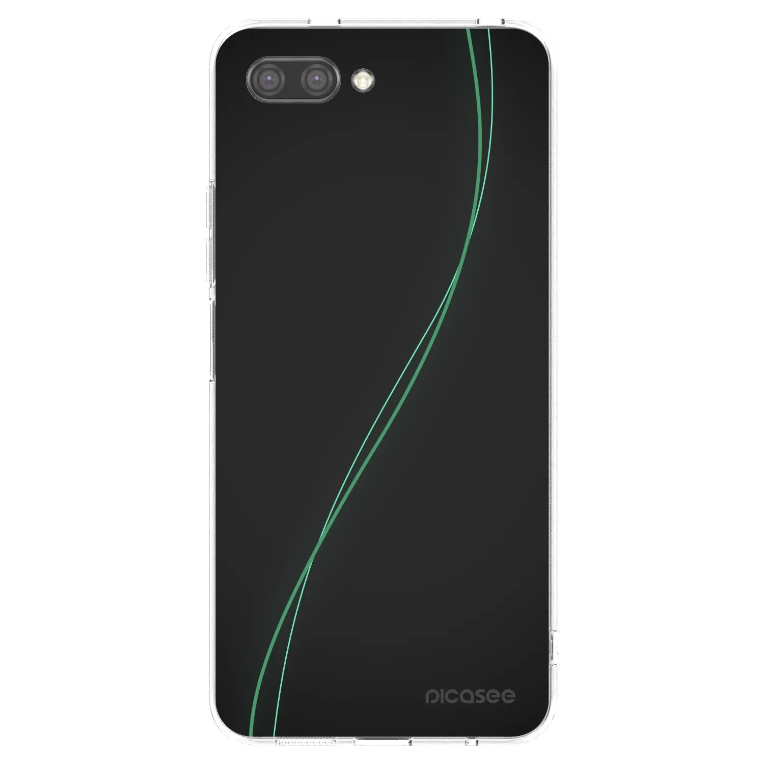 Picasee silikonowe przeźroczyste etui na Honor 10 - Be Different