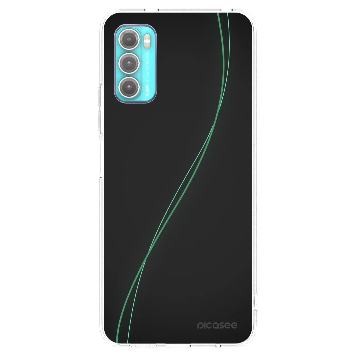 Picasee silikonowe przeźroczyste etui na Motorola Moto G60 - Be Different