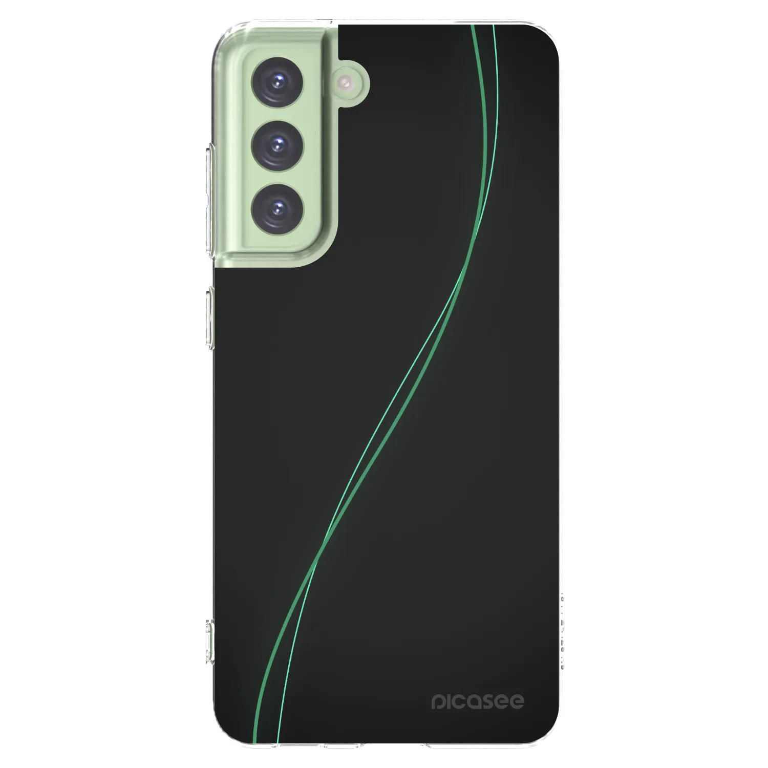 Picasee silikonowe przeźroczyste etui na Samsung Galaxy S21 FE 5G - Be Different