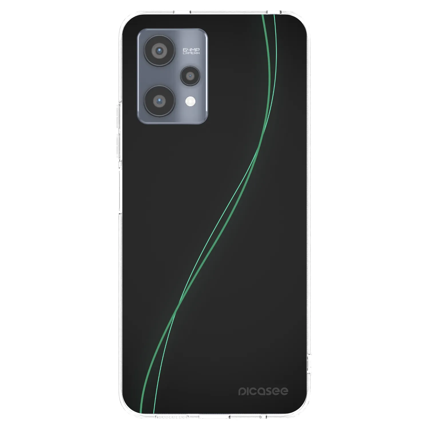 Picasee silikonowe przeźroczyste etui na Realme 9 Pro 5G - Be Different
