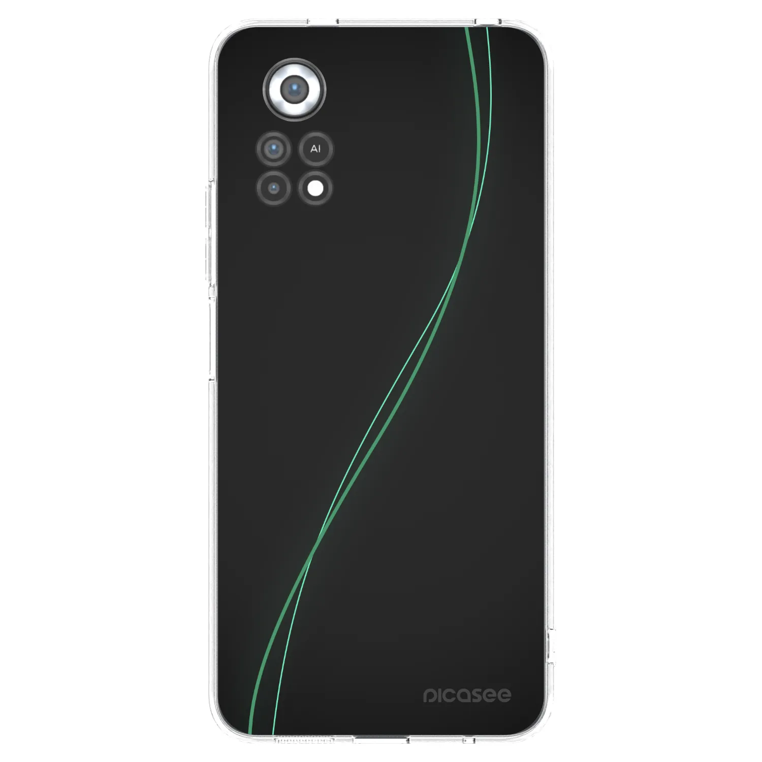 Picasee silikonowe przeźroczyste etui na Xiaomi Poco X4 Pro 5G - Be Different