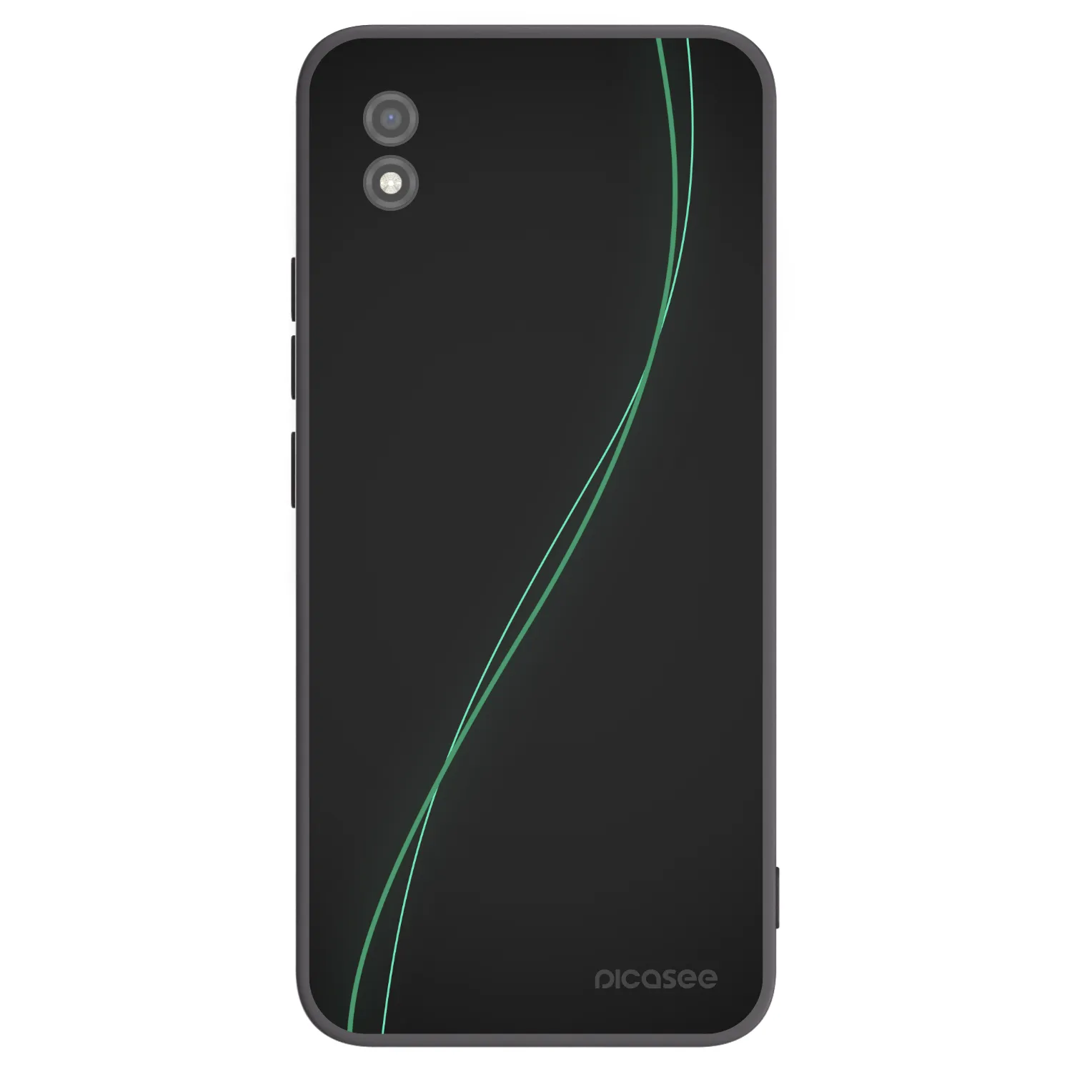 Picasee silikonowe czarne etui na Realme C11 (2021) - Be Different