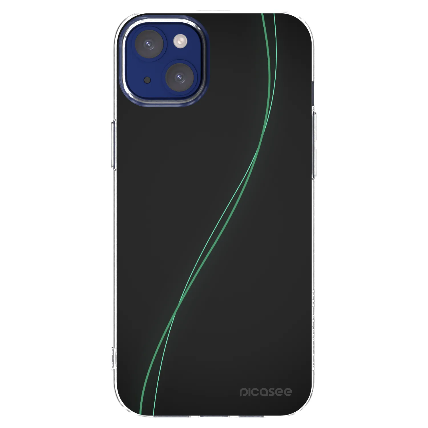 Picasee silikonowe przeźroczyste etui na Apple iPhone 14 Plus - Be Different