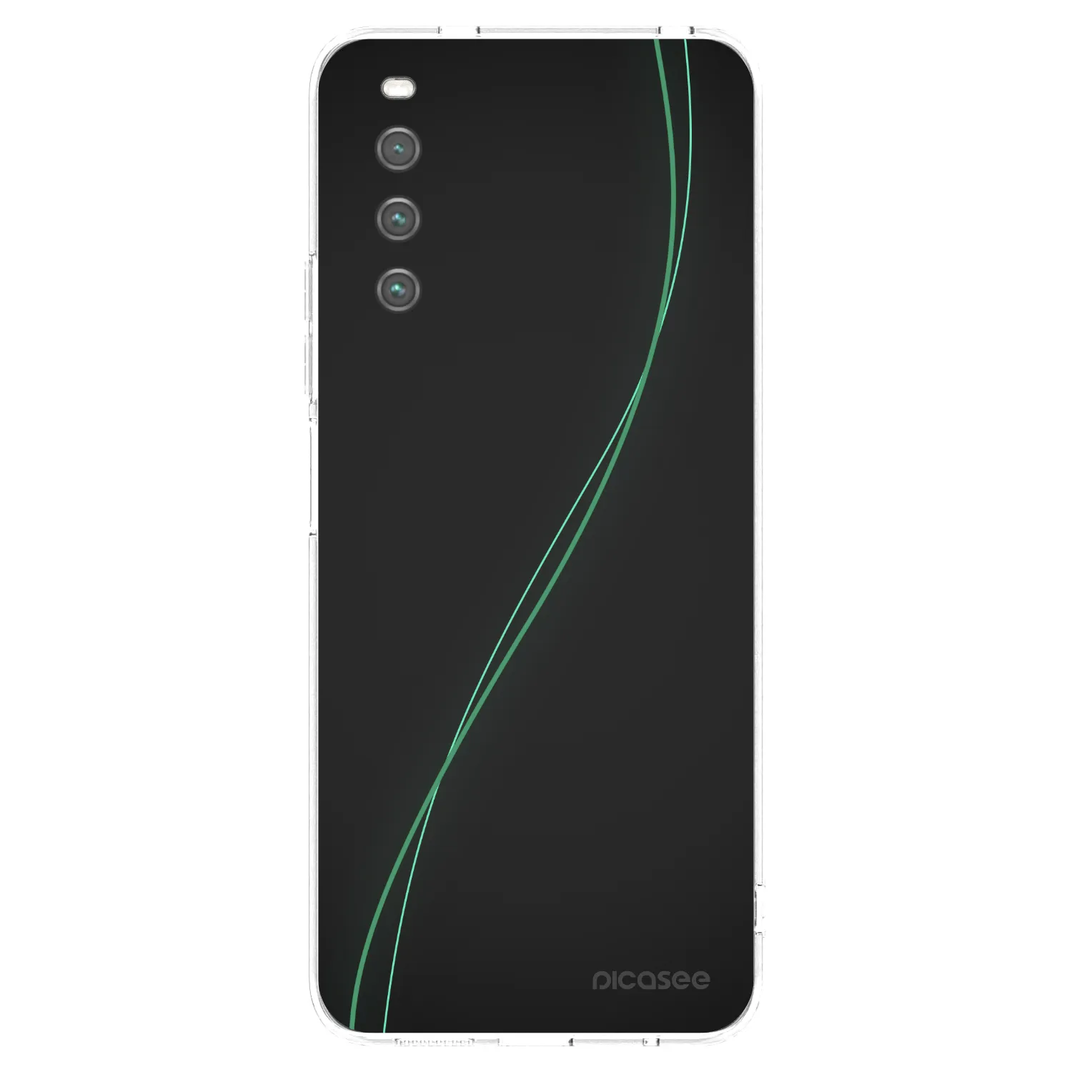 Picasee silikonowe przeźroczyste etui na Sony Xperia 10 IV 5G - Be Different