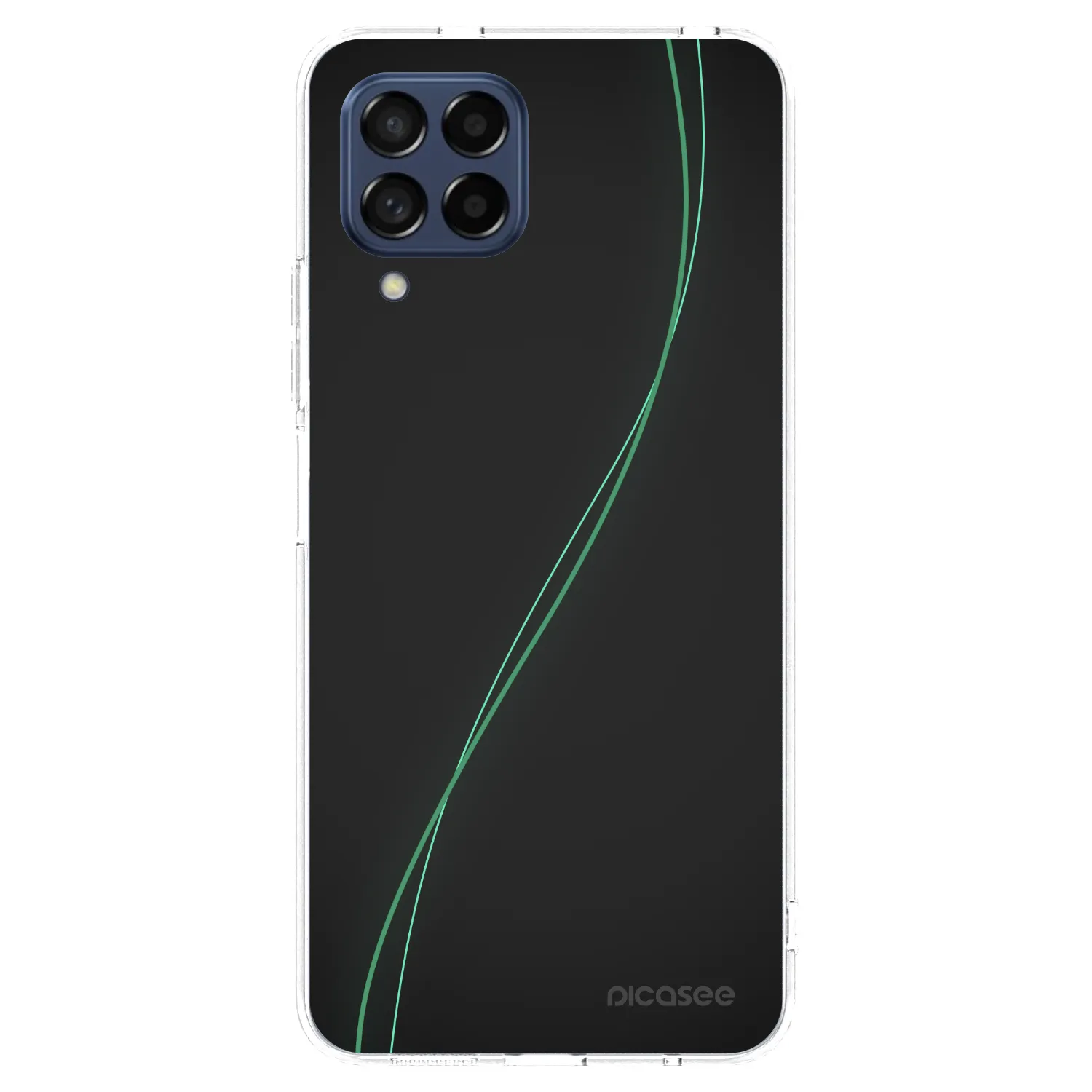 Picasee silikonowe przeźroczyste etui na Samsung Galaxy M53 5G - Be Different