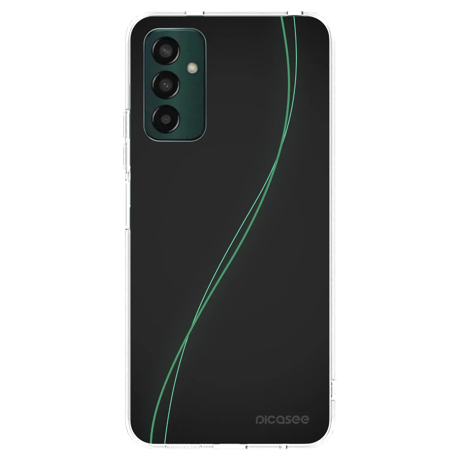 Picasee silikonowe przeźroczyste etui na Samsung Galaxy M13 M135F - Be Different