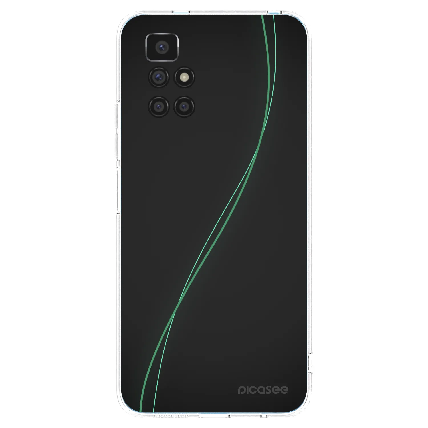 Picasee silikonowe przeźroczyste etui na Xiaomi Redmi 10 (2022) - Be Different