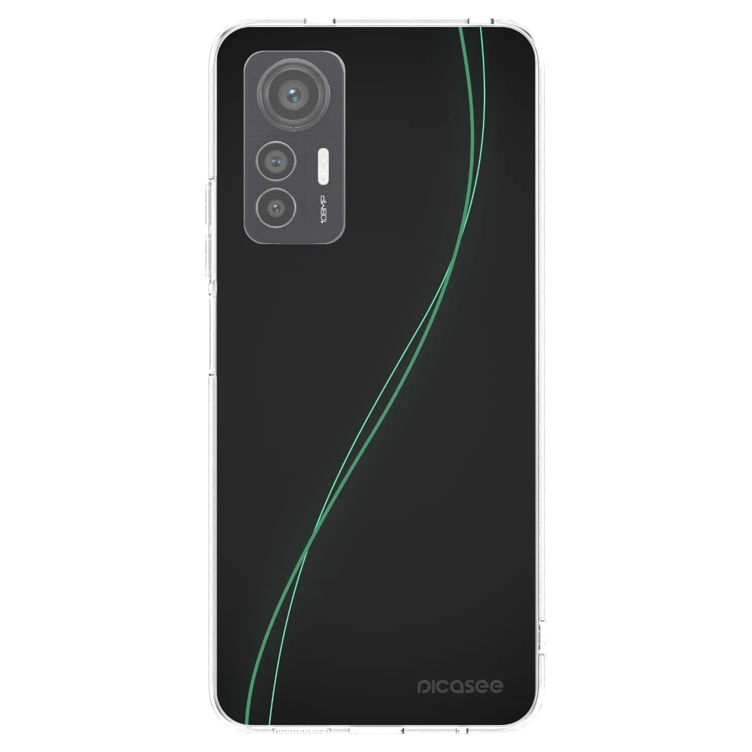 Picasee silikonowe przeźroczyste etui na Xiaomi 12 Lite - Be Different