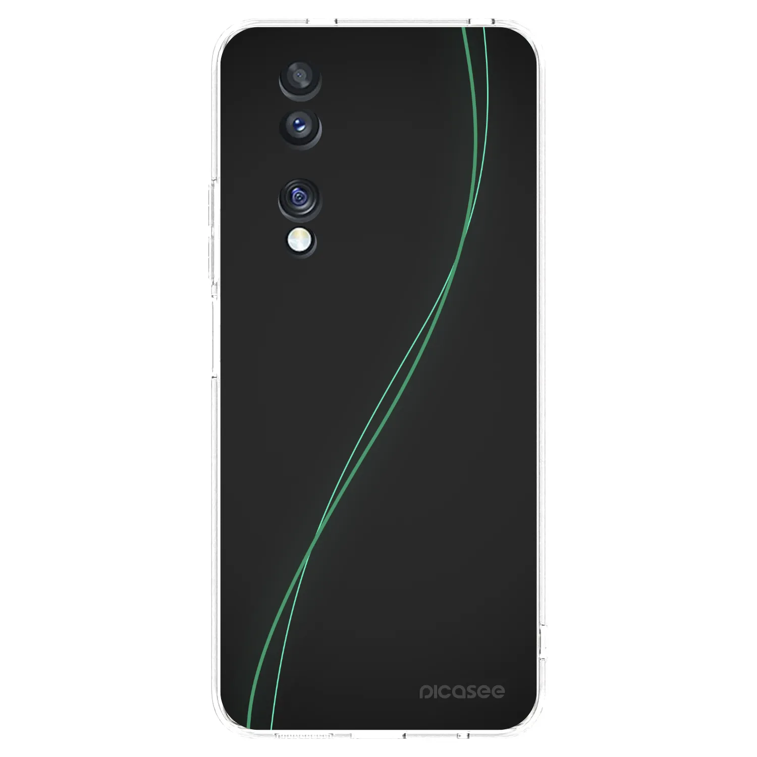Picasee silikonowe przeźroczyste etui na Honor 70 - Be Different