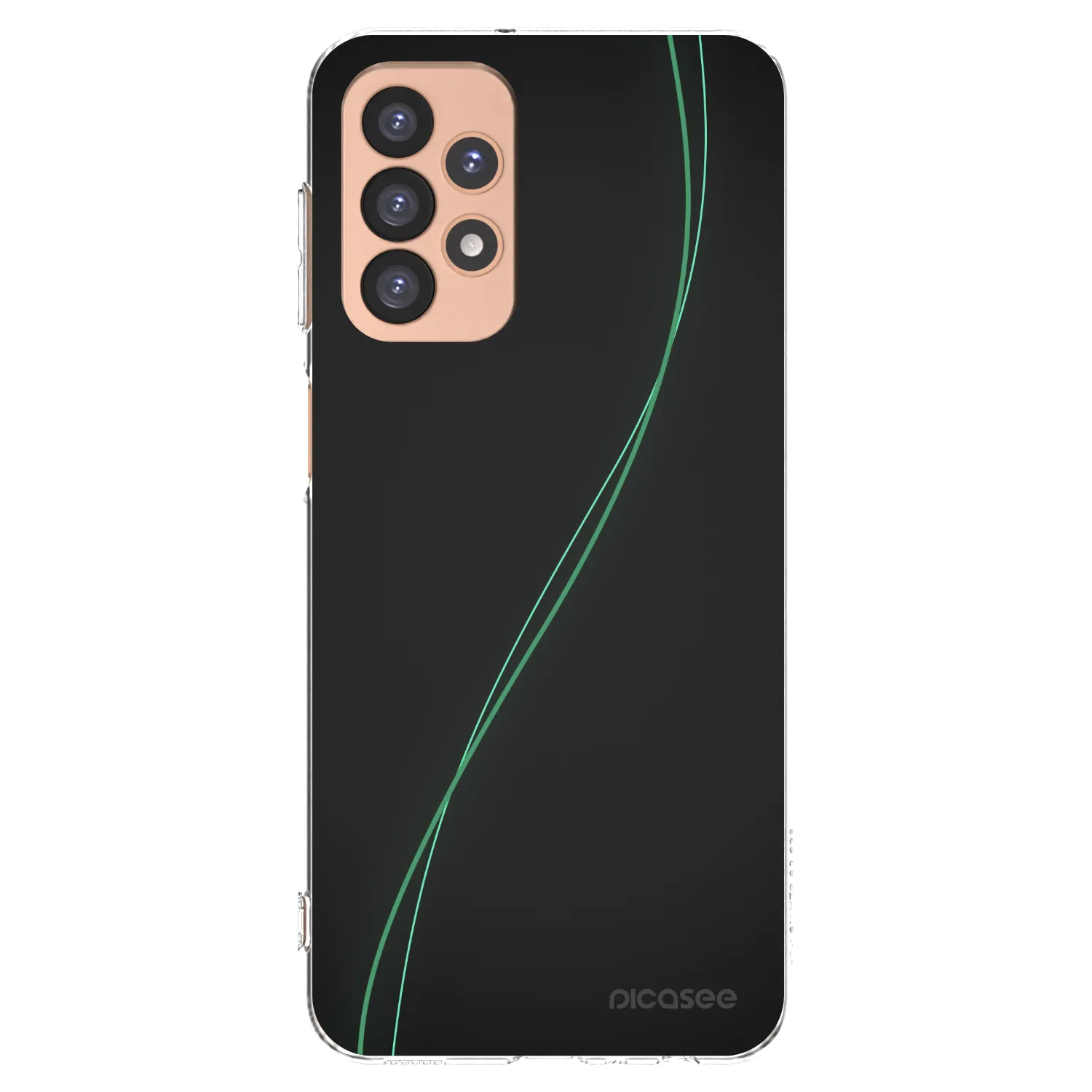 Picasee silikonowe przeźroczyste etui na Samsung Galaxy A23 A236B 5G - Be Different