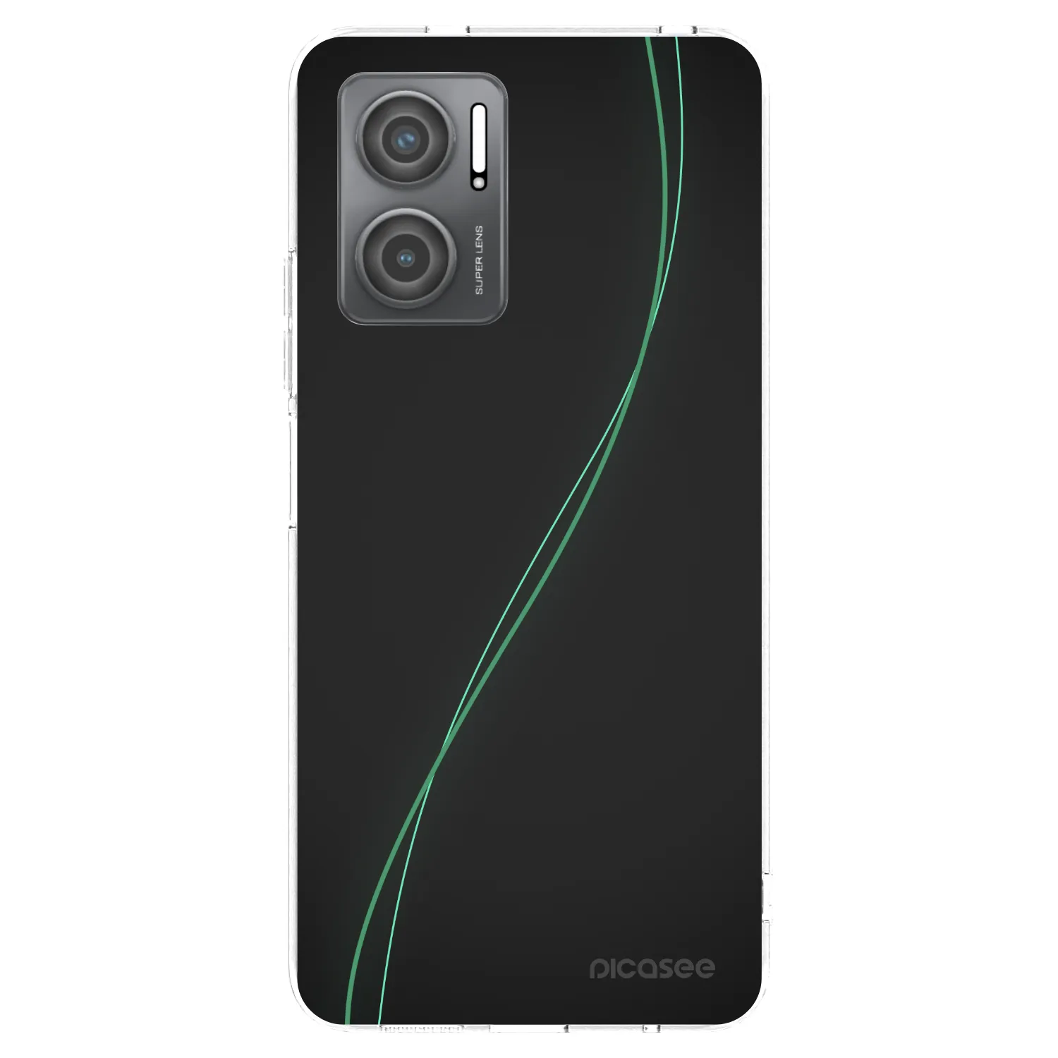 Picasee silikonowe przeźroczyste etui na Xiaomi Redmi 10 5G - Be Different