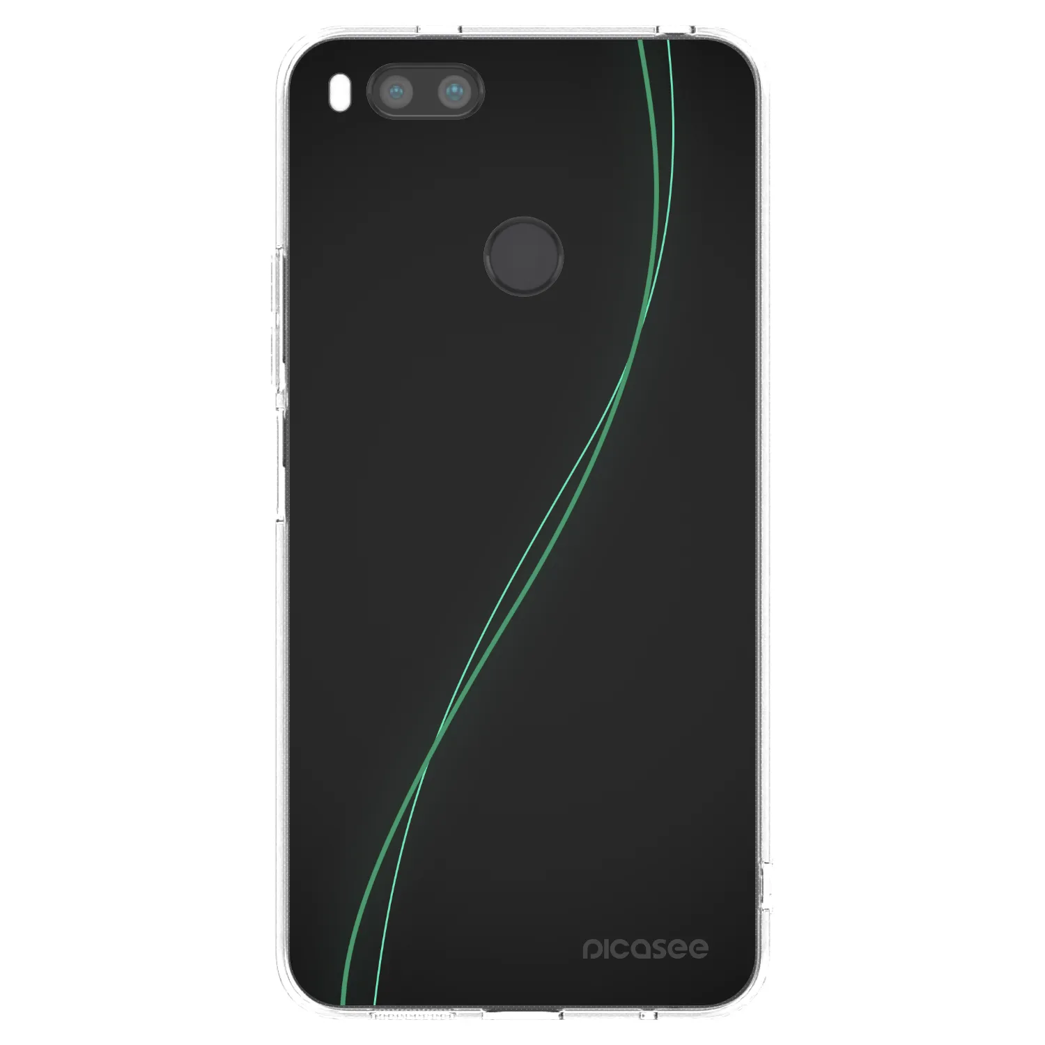 Picasee silikonowe przeźroczyste etui na Xiaomi Redmi A1 - Be Different