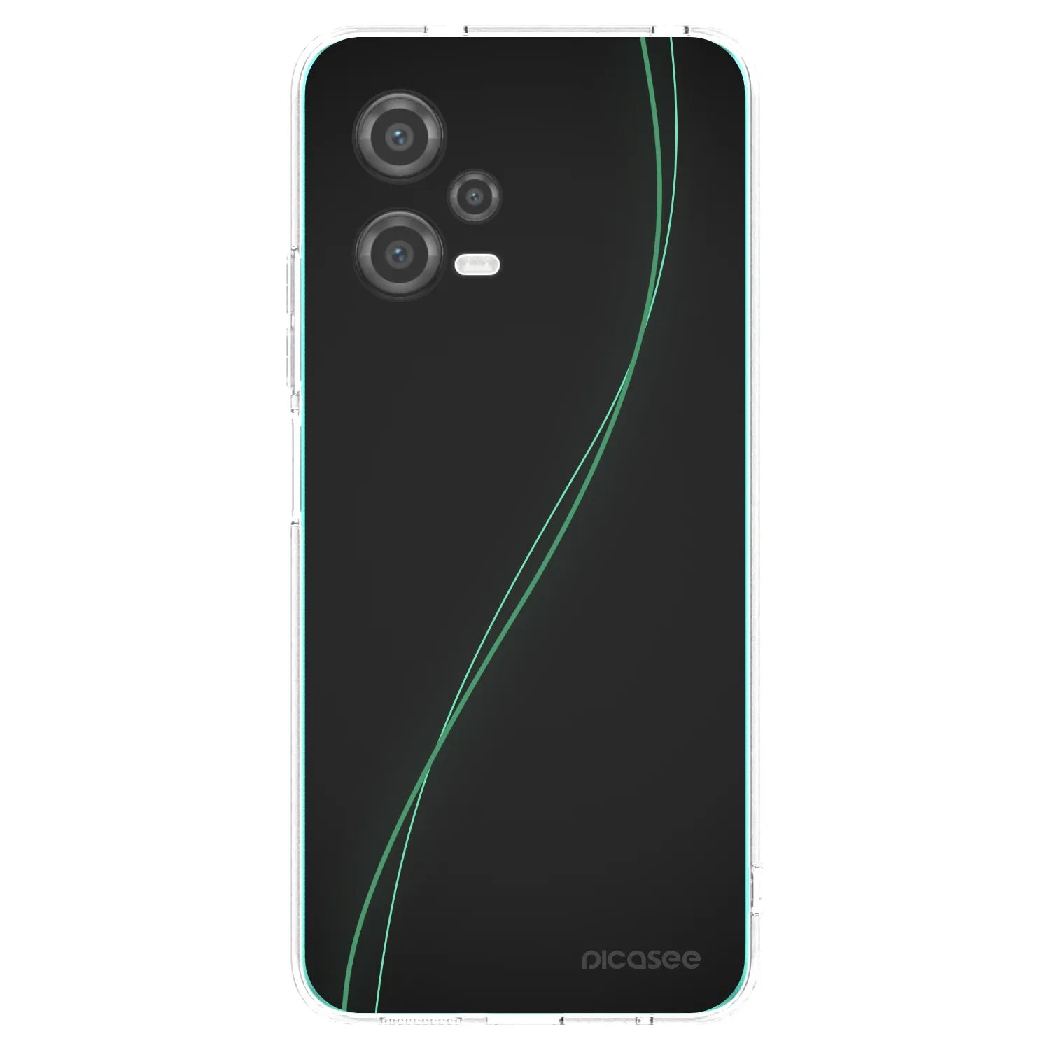 Picasee silikonowe przeźroczyste etui na Xiaomi Poco X5 - Be Different